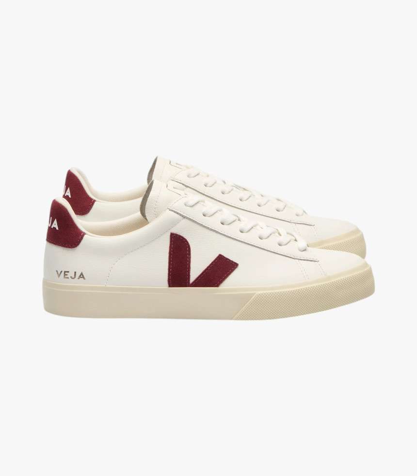 Baskets Campo Leather blanc...