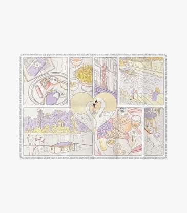 Carte géographique Paris Mon Amour