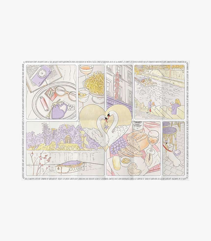 Carte géographique Paris Mon Amour