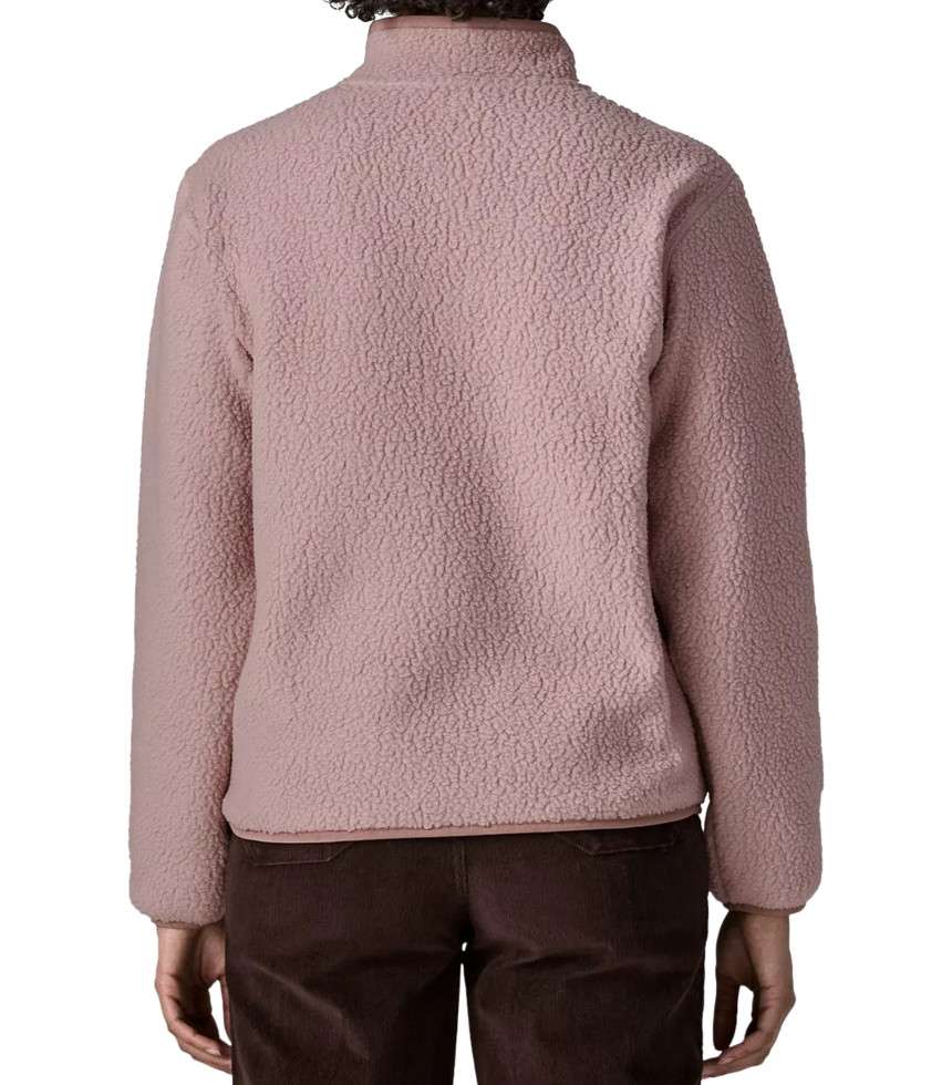 Veste Retro Pile Marsupial mauve