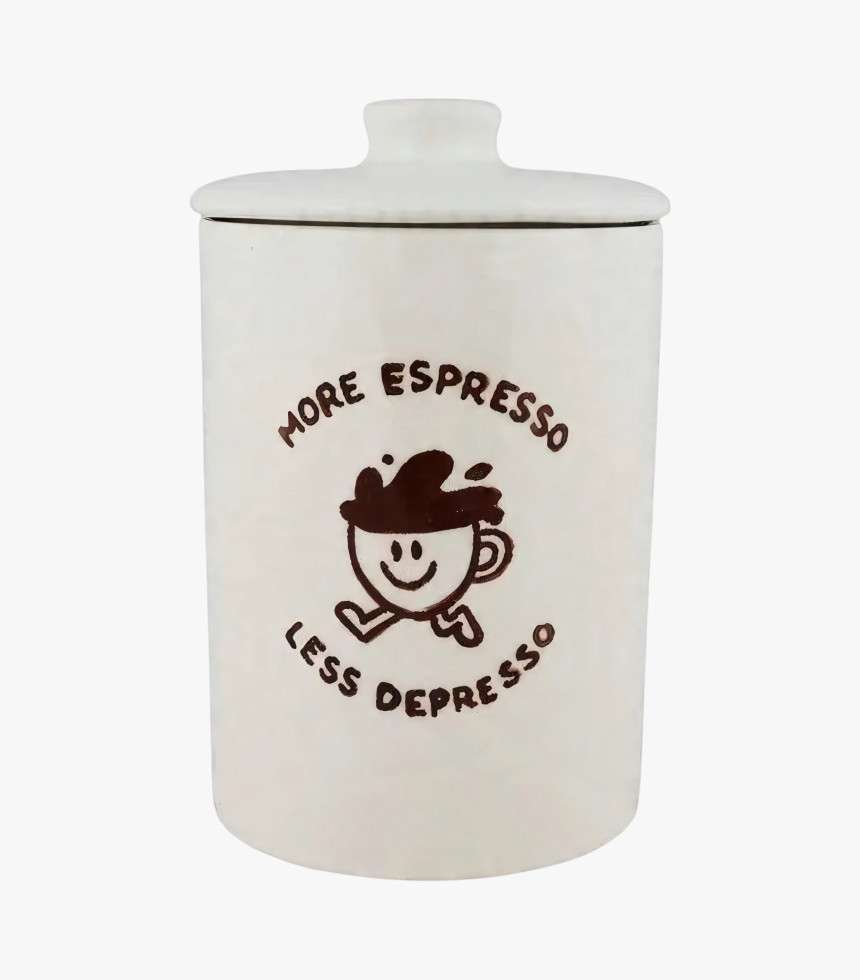 Bocal More Espresso Less Depresso