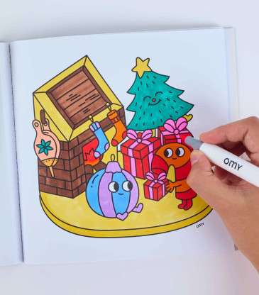 Carnet de coloriage Cozy...