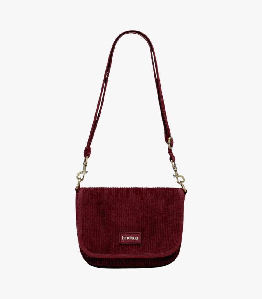 Sac à main Margault velours bordeaux