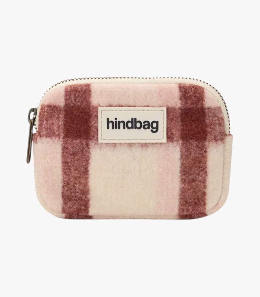 Porte-monnaie Lili tartan rose