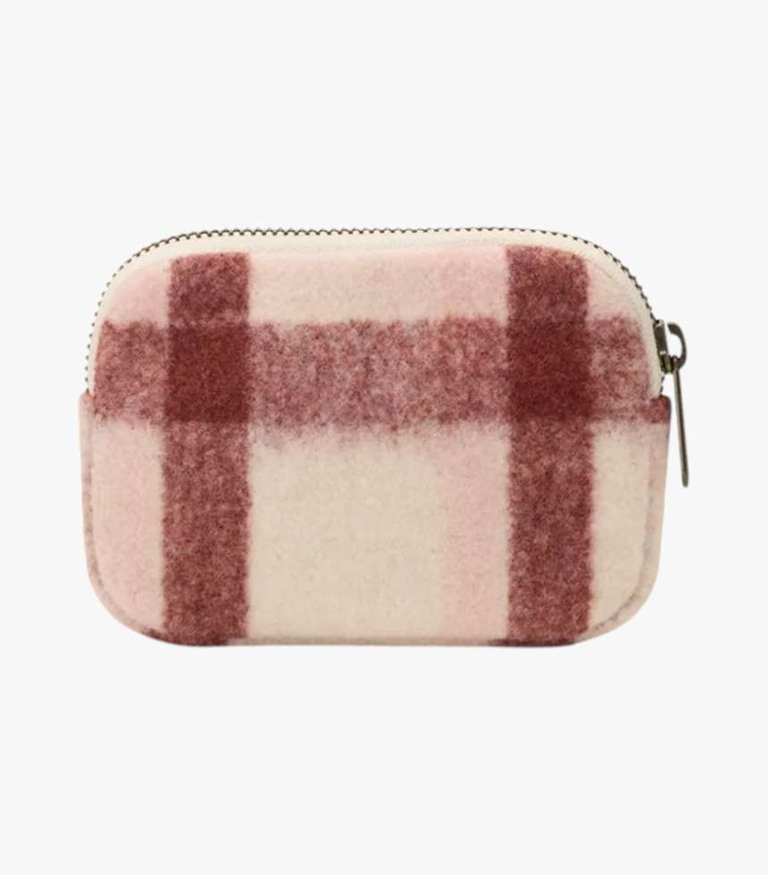 Porte-monnaie Lili tartan rose