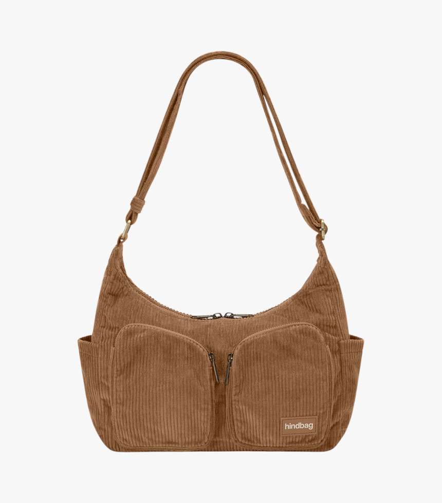Sac multipocket Emile velours macchiato