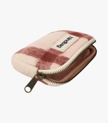 Porte-monnaie Lili tartan rose
