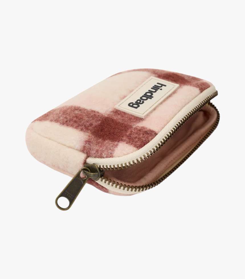 Porte-monnaie Lili tartan rose
