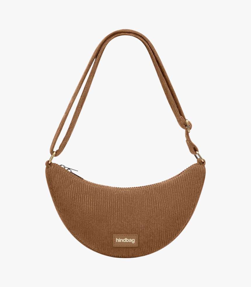 Sac banane Andrea velours macchiato