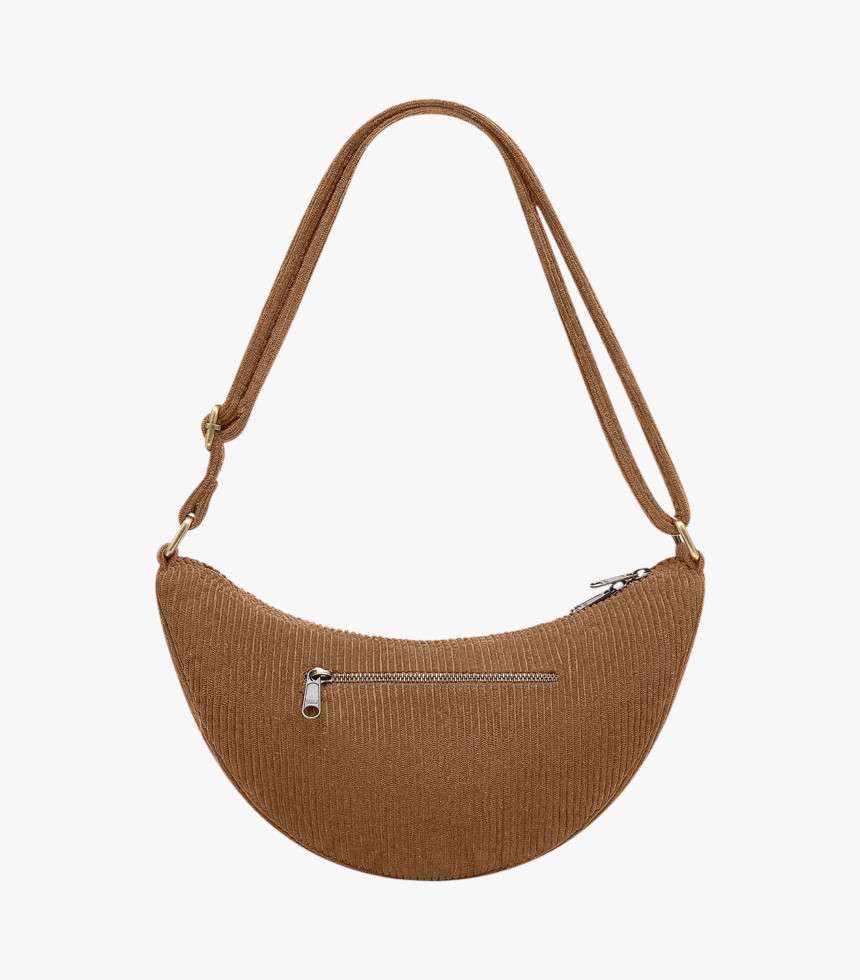 Sac banane Andrea velours macchiato