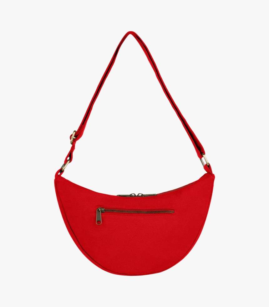 Sac banane Andrea coton bordeaux