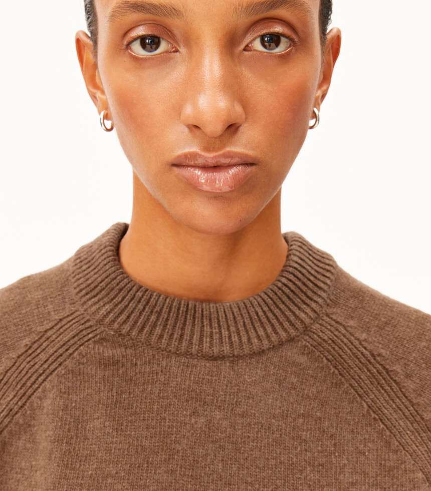 Pull laine claystone melange