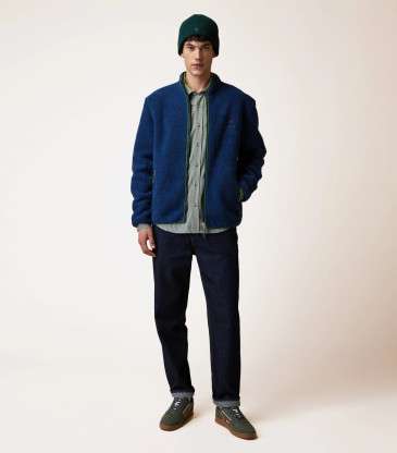 Veste polaire Senonche bleu foncé