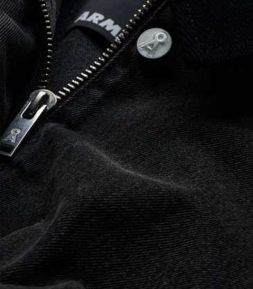 Veste en jean col velours nutmeg