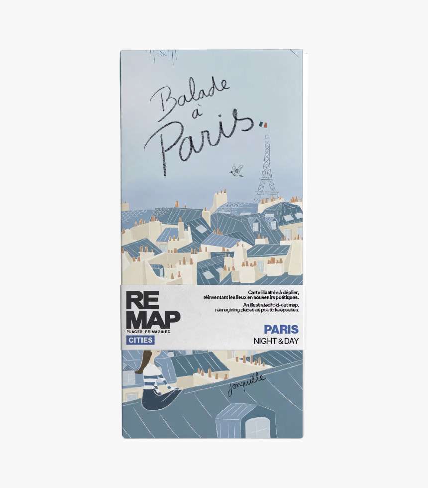 Carte géographique Paris Night&Day