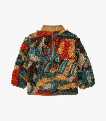 Veste polaire Retro-X bébé marron