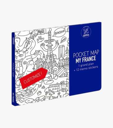 Kit de coloriage Pocket Map...