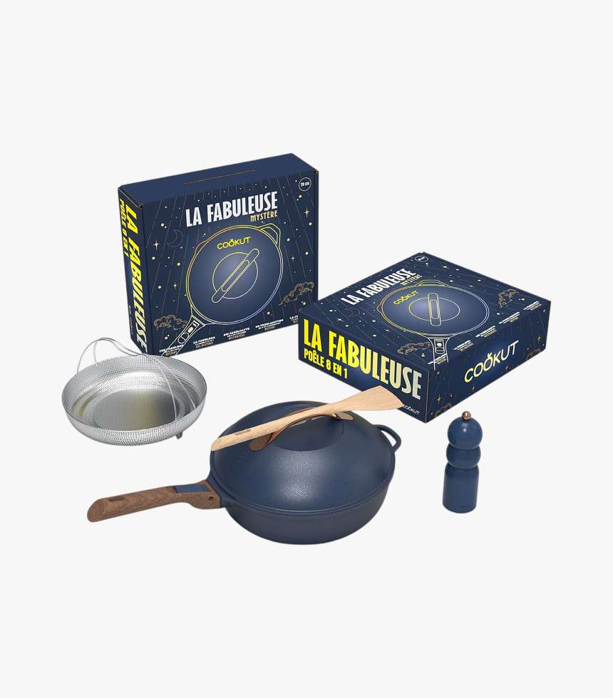 Coffret cadeau La Fabuleuse bleu saphir 28 cm