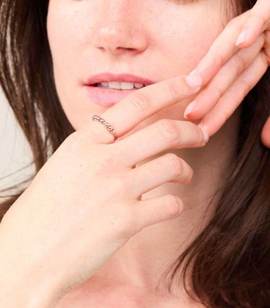 Bague Chill Slim+ or rose
