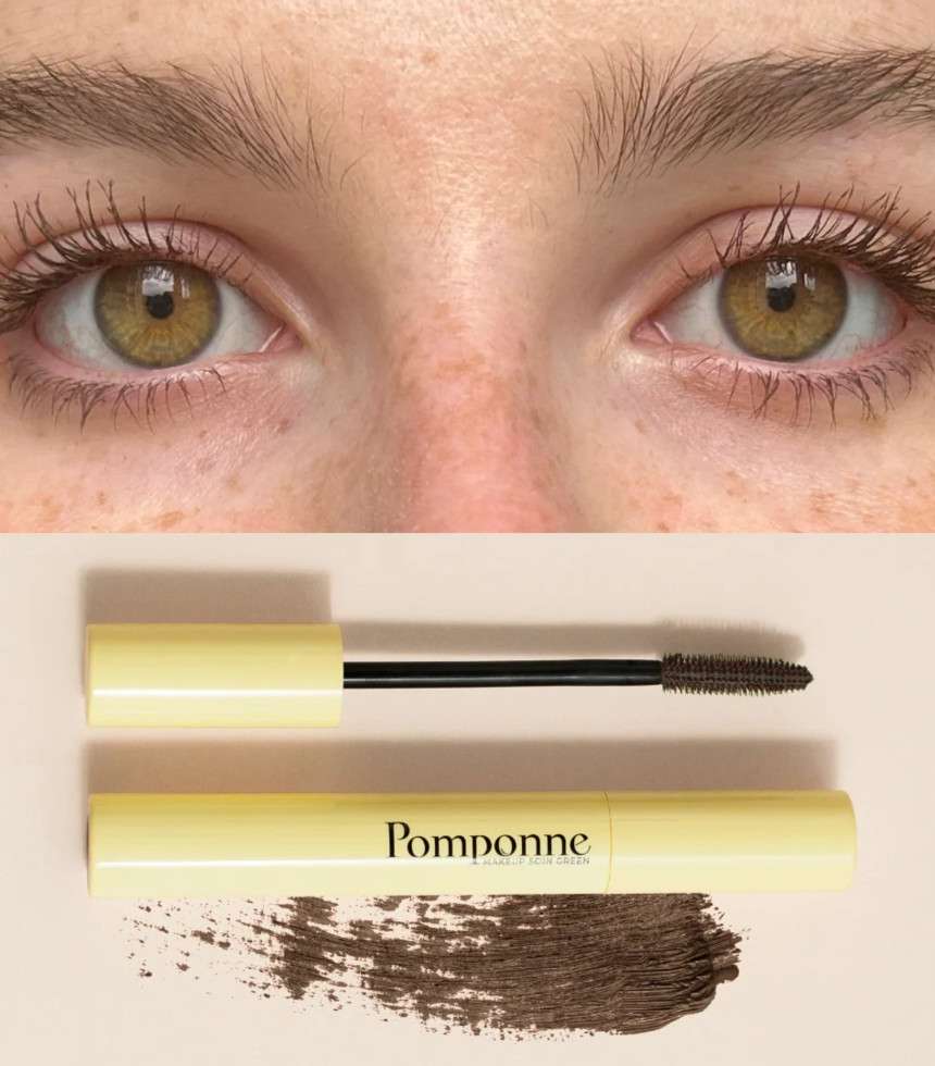 Mascara booster de cils marron