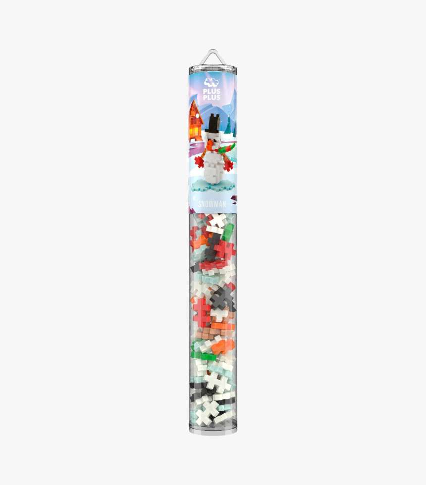 Tube Plus-Plus bonhomme de neige 100 pièces