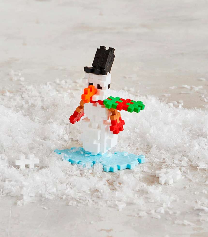 Tube Plus-Plus bonhomme de neige 100 pièces