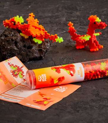 Tube Plus Plus Dragon de Feu 100 pièces