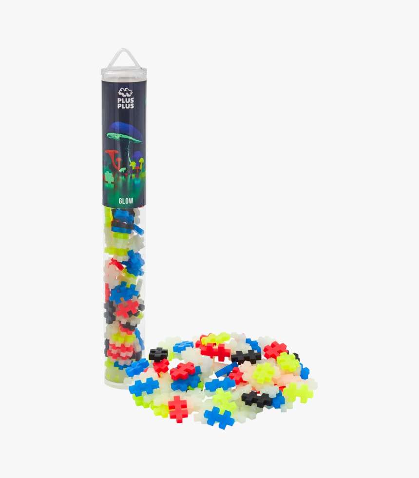Tube Plus-Plus 100 pièces phosphorescent