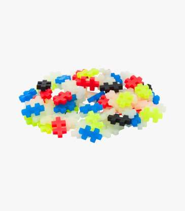 Tube Plus-Plus 100 pièces phosphorescent