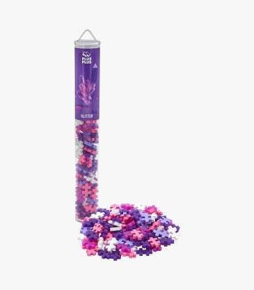 Tube Plus-Plus 100 pièces paillettes