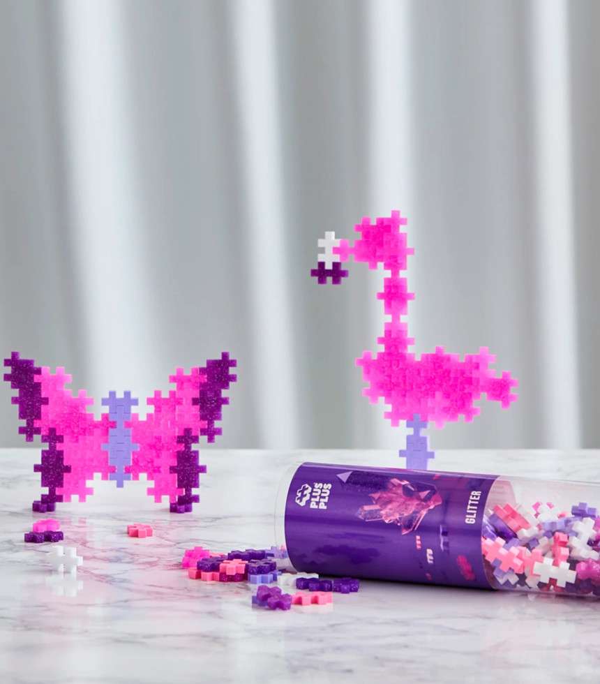 Tube Plus-Plus 100 pièces paillettes