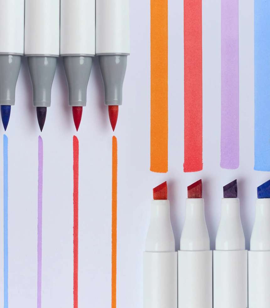 Feutres Smooth Ink 9 couleurs