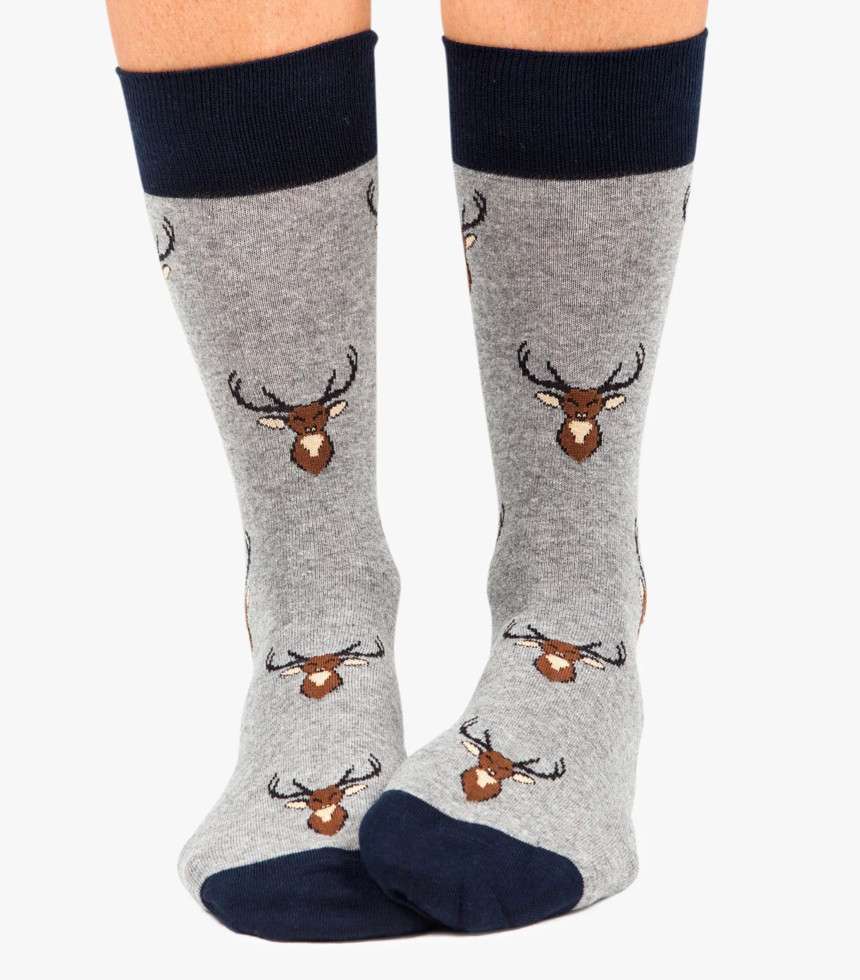 Chaussettes Oh Deer bleu