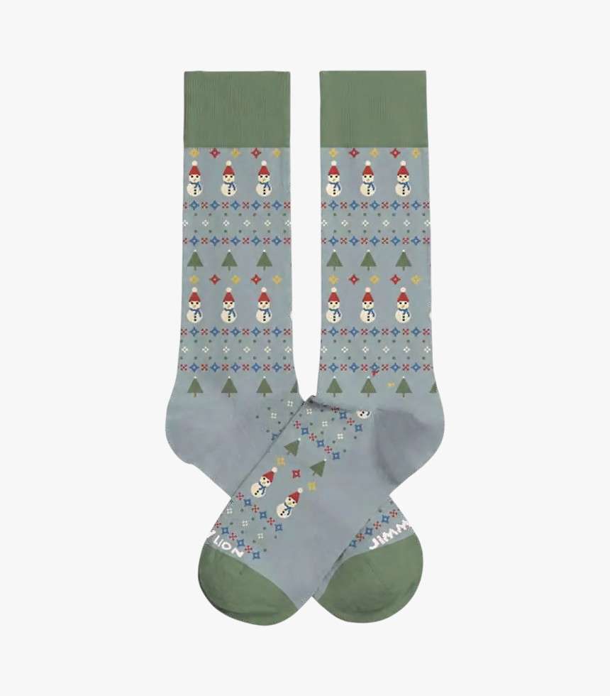 Chaussettes Let It Snow bleu