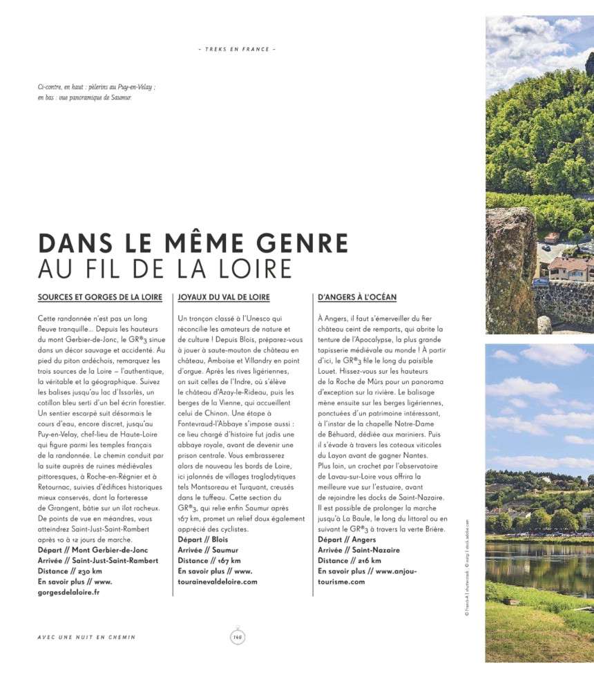 Treks en France