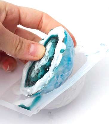 Kit DIY savon Cœur de géode