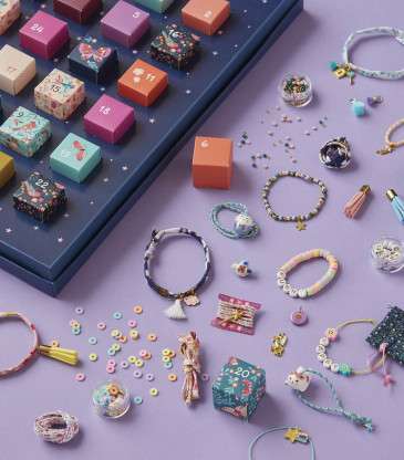 Calendrier de l'avent Noël bijoux