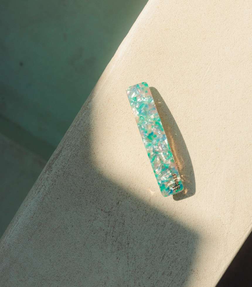 Barrette clic-clac Sunny 9 cm