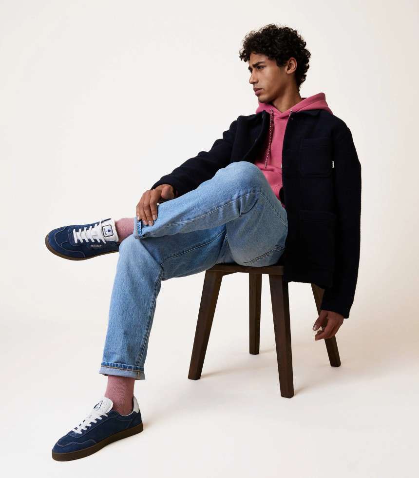 Veste Lorge bleu marine