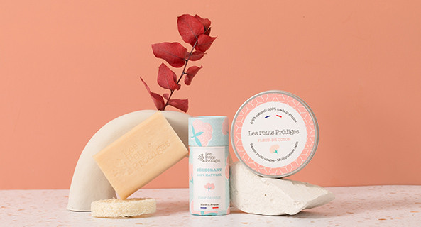 Deodorant and balm set Made in France
