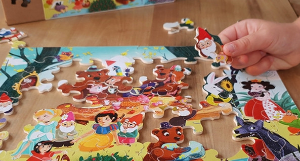 Jurassic children's puzzle 100 pieces